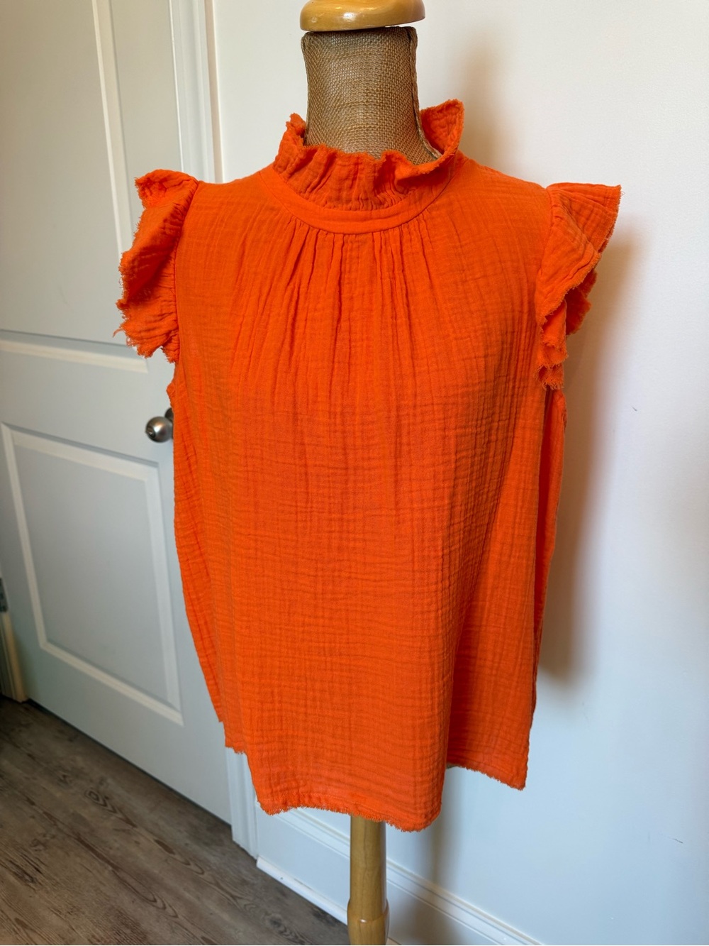 Stark x Flutter Sleeve 🍊TENNESSEE🍊 Orange Top Sz M Game Day